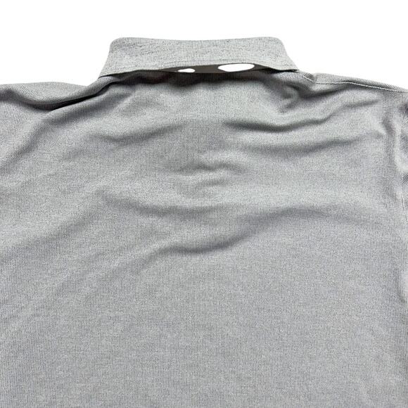 Outdoor Voices Men's Polo‎ Shirt Size Medium Gray Vented Short Sleeve Preppy - Picture 5 of 8